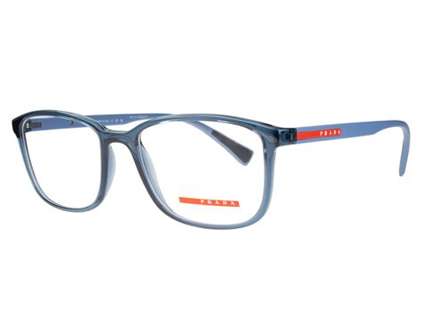 prada linea rossa ps 04iv czh1o1 transparent azure